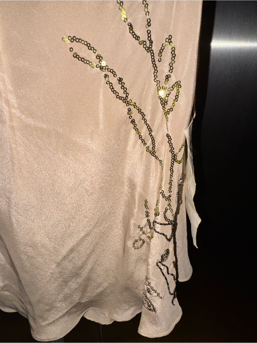 Aratta Silent Journey Cream Beaded Floral Camisole - Picture 3 of 10